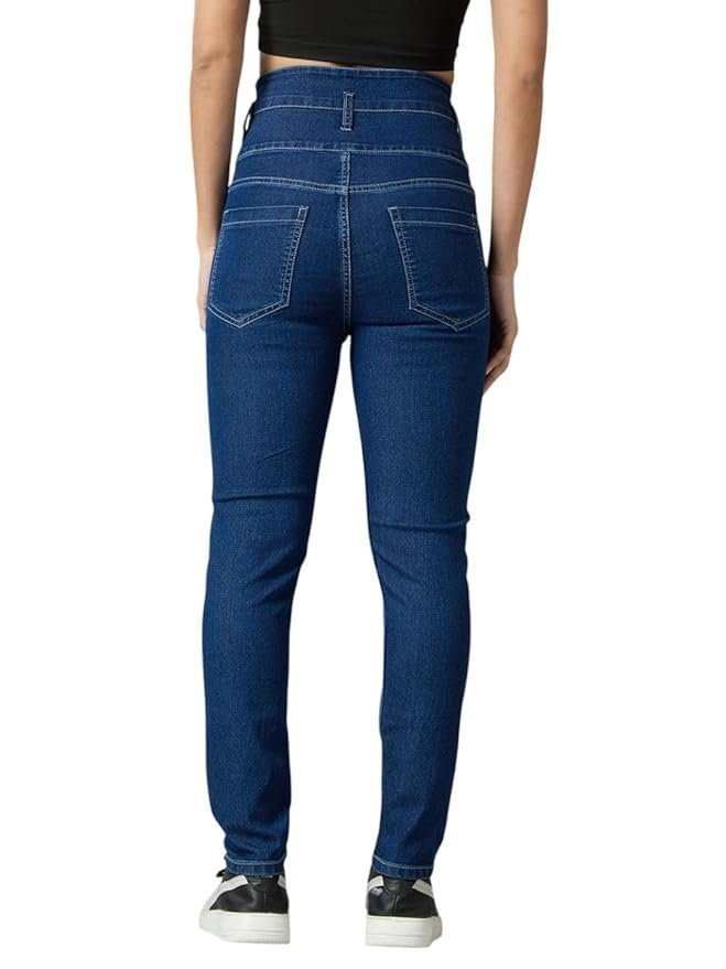 AKA CHIC Supper High Rise Womens Skinny Fit Jeans - Image 7