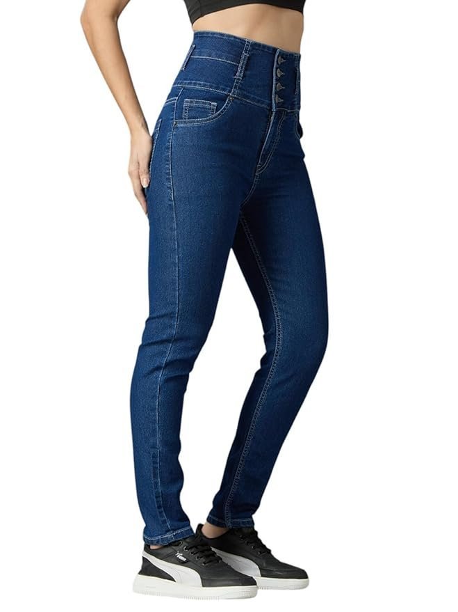 AKA CHIC Supper High Rise Womens Skinny Fit Jeans - Image 6