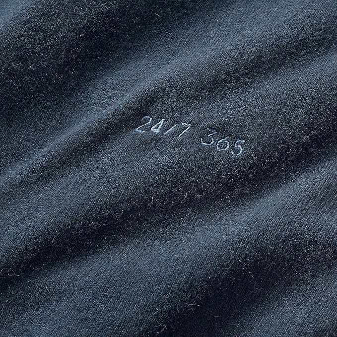 Lands' End Men's Fine Gauge Cashmere V-neck Sweater - Image 4