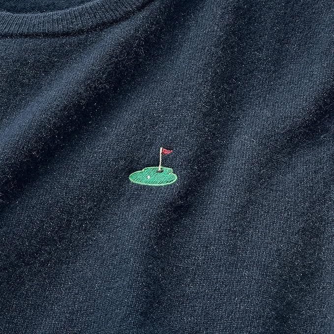 Lands' End Men's Fine Gauge Cashmere V-neck Sweater - Image 3